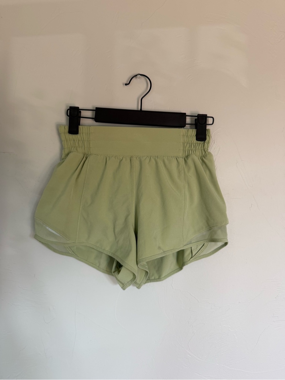 Lululemon Hotty Hot Lined Short - Olive Green
